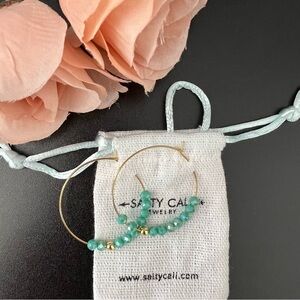 Salty Cali Turquoise Beaded Earrings